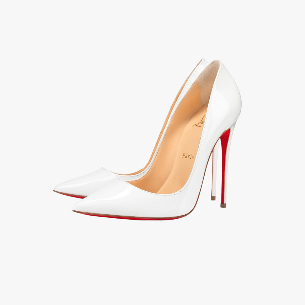 Christian Louboutin So Kate White Pump