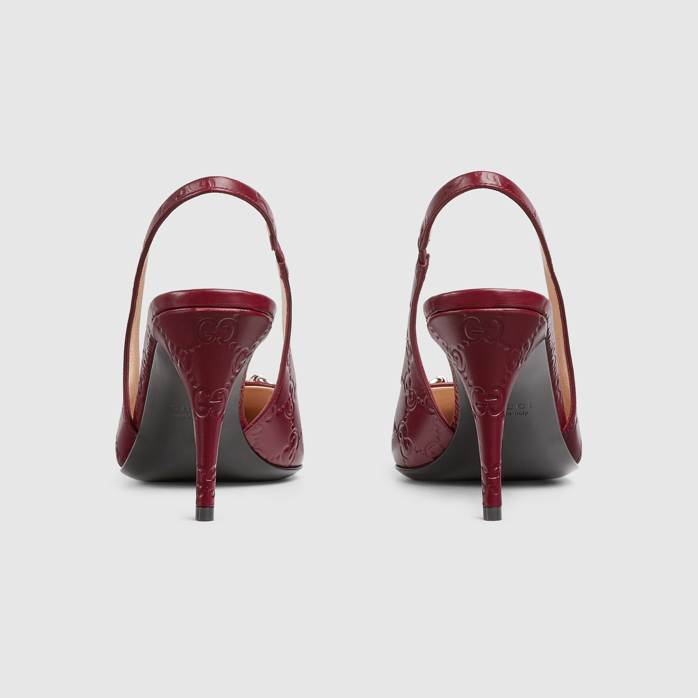 Gucci Horsebit Pump Rosso Ancora Red