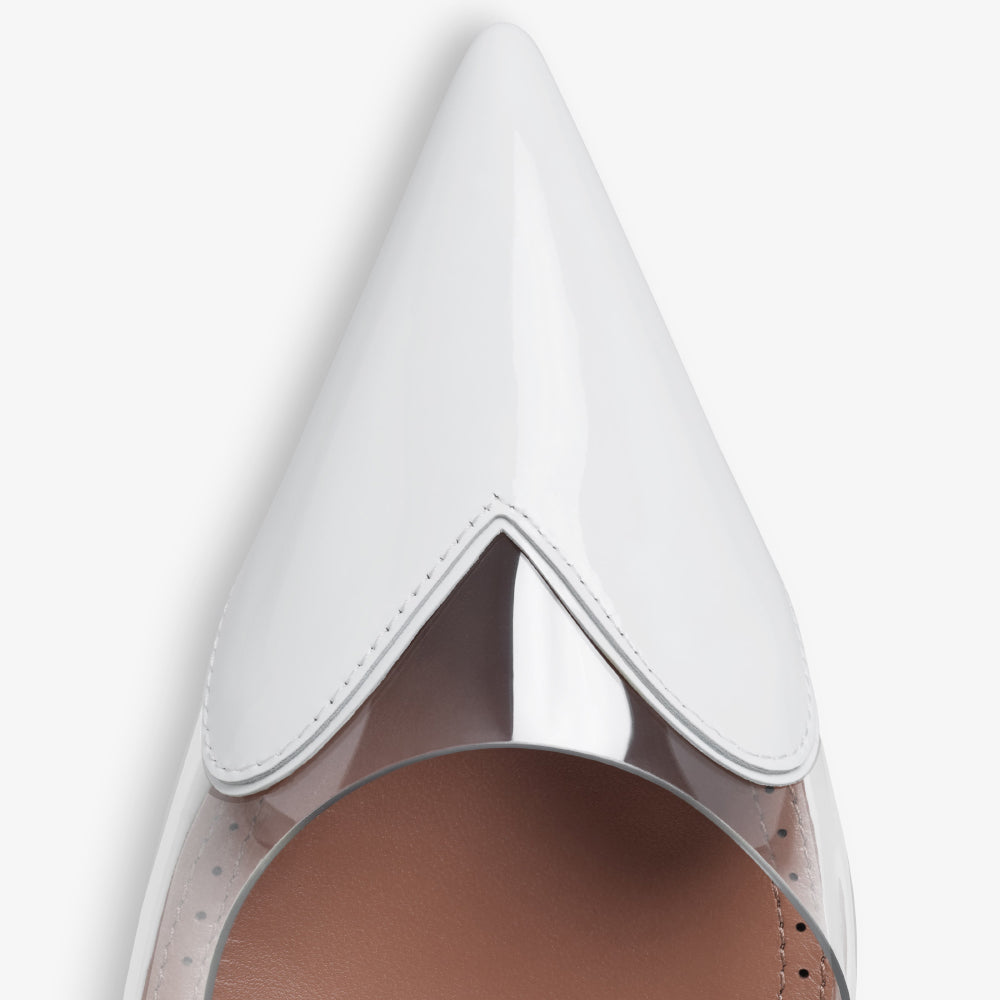 Alaïa Cœur White Heart Mules