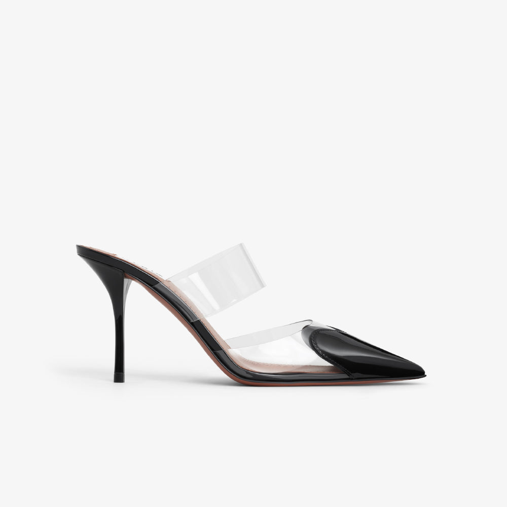 Alaïa Cœur Black Heart Mules