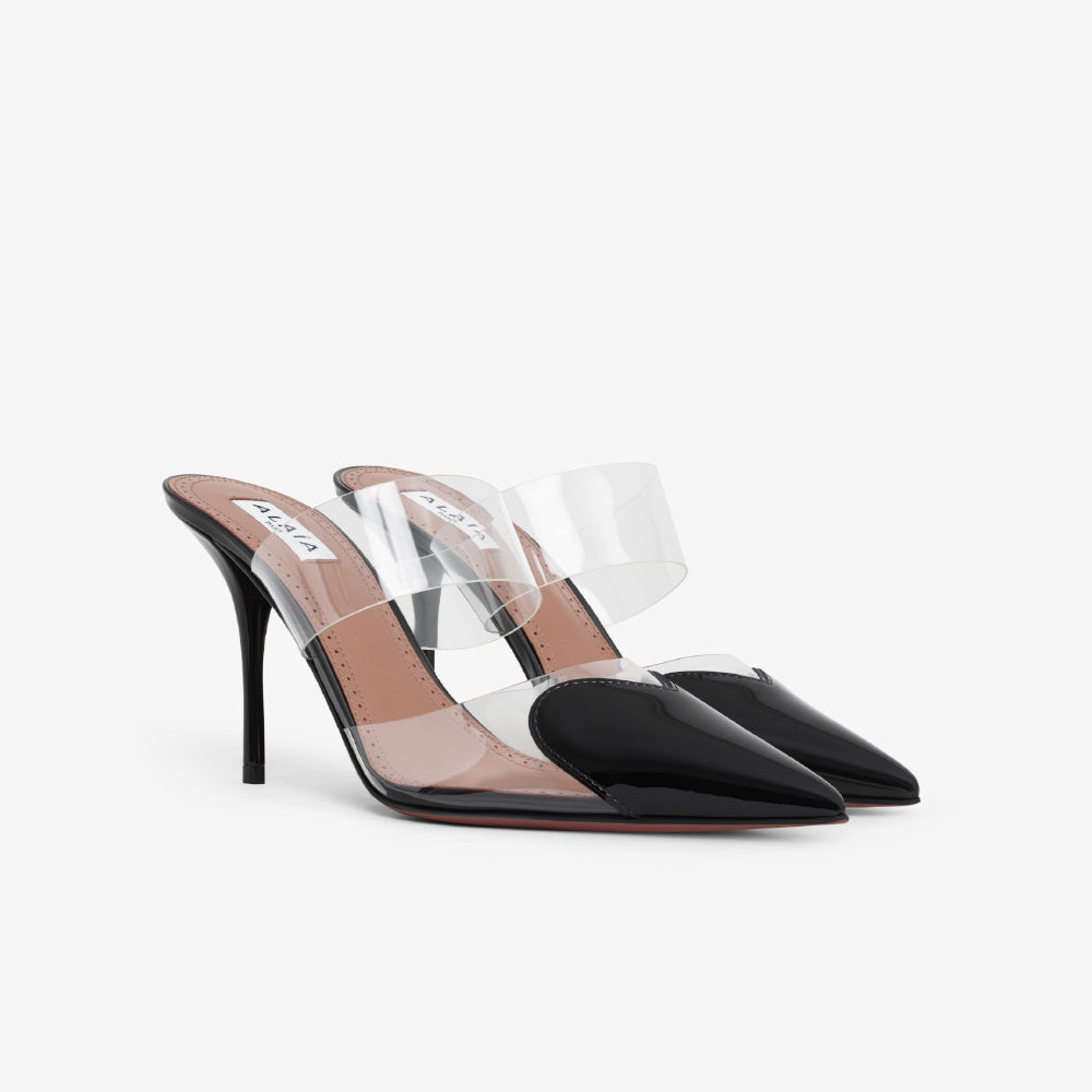 Alaïa Cœur Black Heart Mules