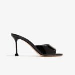 Miu Miu Patent Leather Mules Black