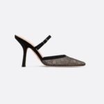 Dior Capture Heeled Mule Black