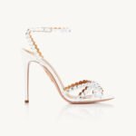 Aquazzura Tequila Sandal 105 mm White