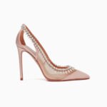 Aquazzura Crystal Crush 105 mm Pink Pumps