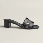 Hermes Oasis Sandal 50 mm Noir
