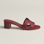 Hermes Oasis Sandal 50 mm Rouge H