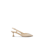 LV Mirage Blossom Slingback Pump Nude