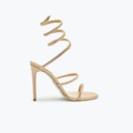 René Caovilla Cleo Beige Sandal